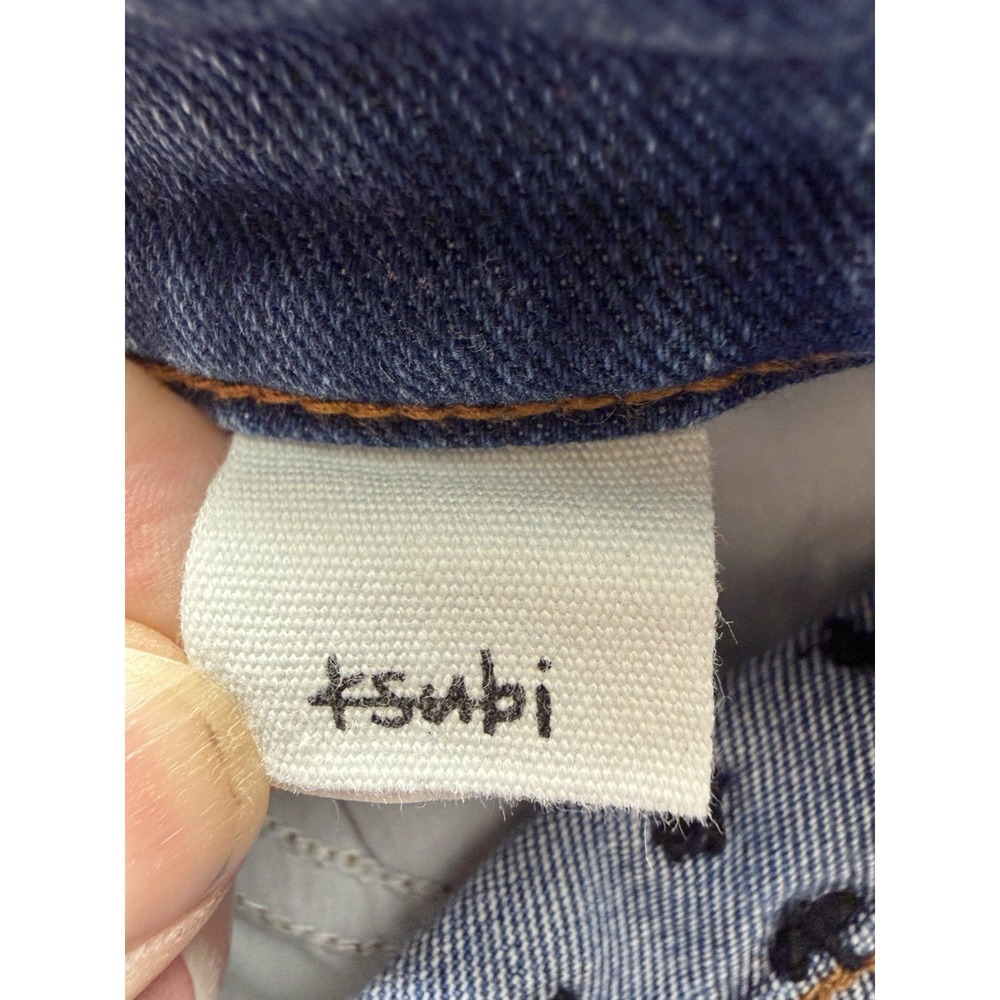 Ksubi Chitch Enjoy Trashed Denim Skinny Jeans Mens Size 28X32 Stretch - Picture 6 of 13